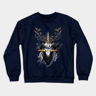 Deer Unicorn Crewneck Sweatshirt